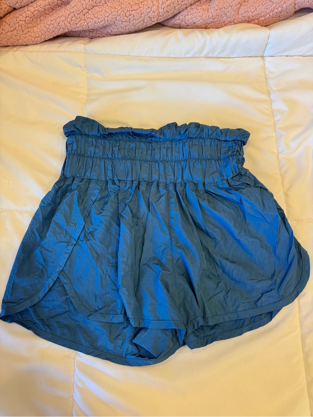 FP MOVEMENTHigh-Waist Smocked Women’s Shorts